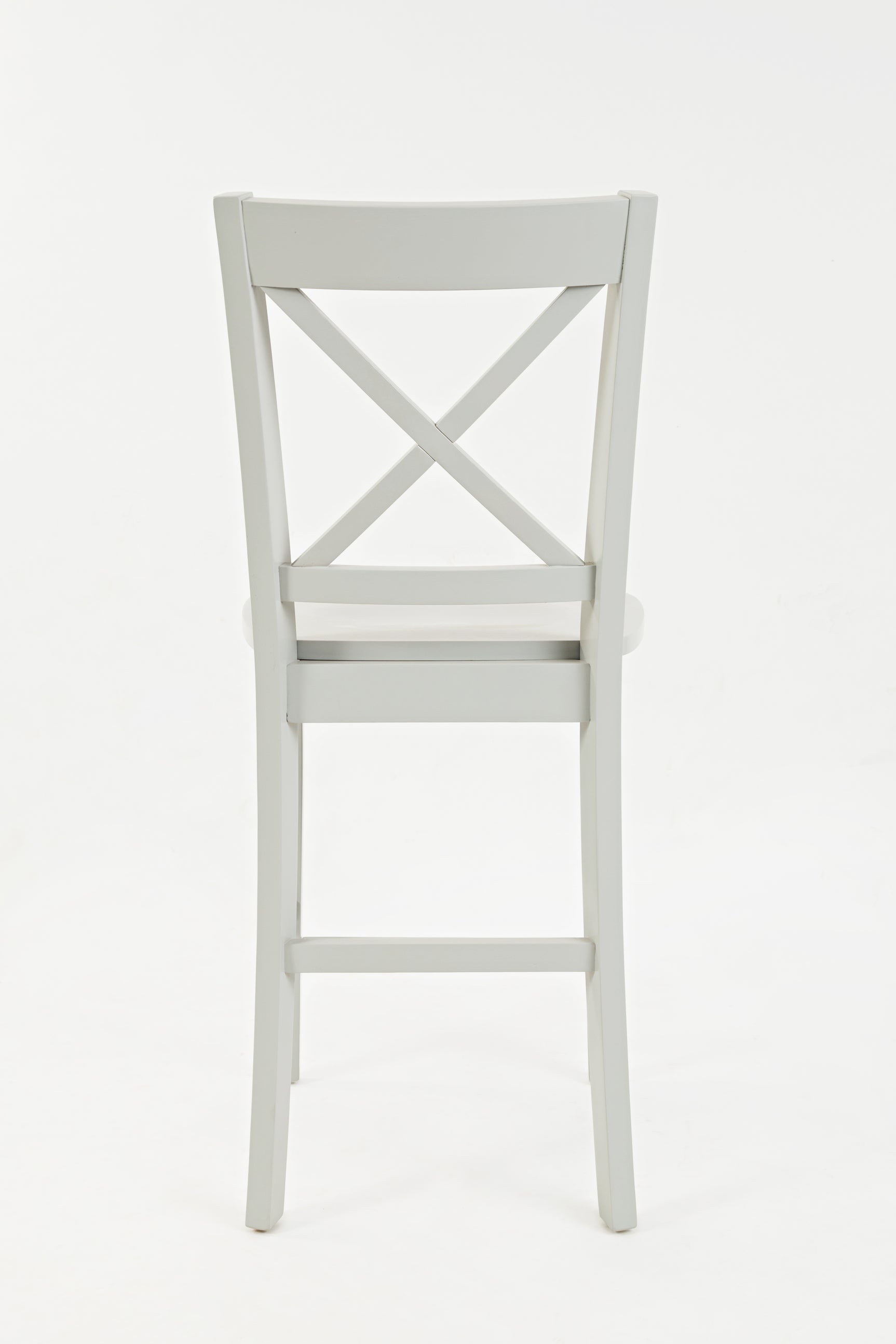 Simplicity Dove X Back Stool (Set of 2) - Ornate Home
