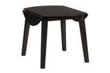 Simplicity Espresso Round Dropleaf Table - Ornate Home