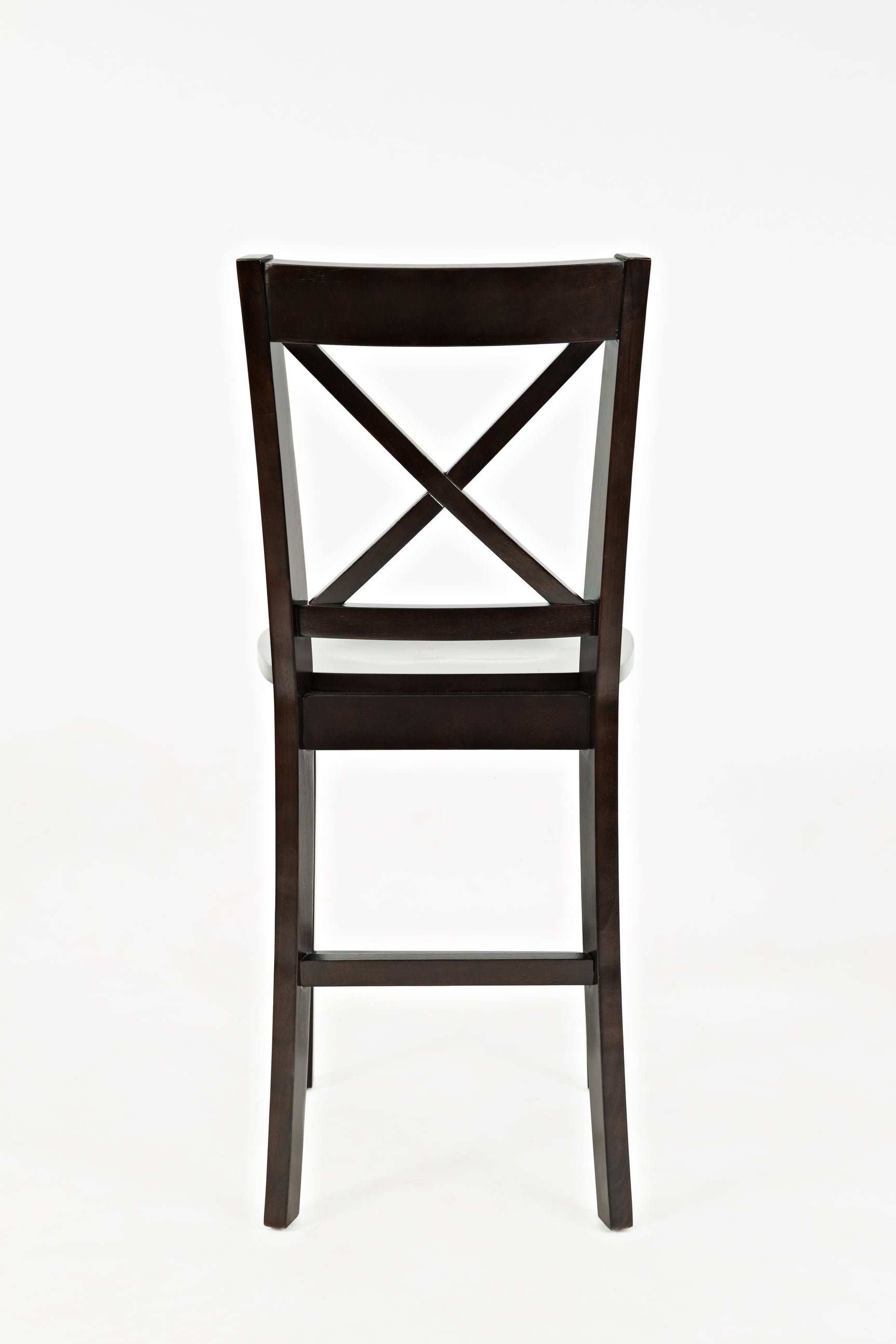 Simplicity Espresso X Back Stool (Set of 2) - Ornate Home