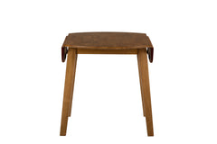 Simplicity Honey Drop Leaf Table w/ 2 Slatback Chairs - Ornate Home