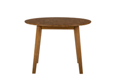 Simplicity Honey Round Dropleaf Table - Ornate Home