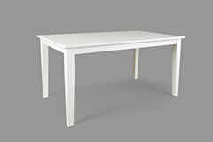 Simplicity Paperwhite Rect. Dining Table - Ornate Home