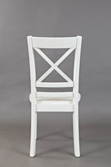 Simplicity Paperwhite X Back Chair (Set of 2) - Ornate Home