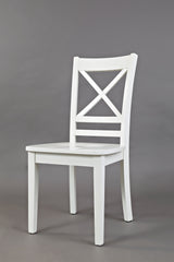 Simplicity Paperwhite X Back Chair (Set of 2) - Ornate Home