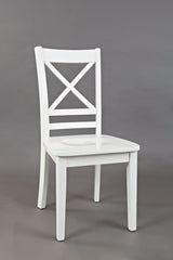 Simplicity Paperwhite X Back Chair (Set of 2) - Ornate Home