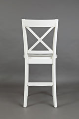 Simplicity Paperwhite X Back Stool (Set of 2) - Ornate Home
