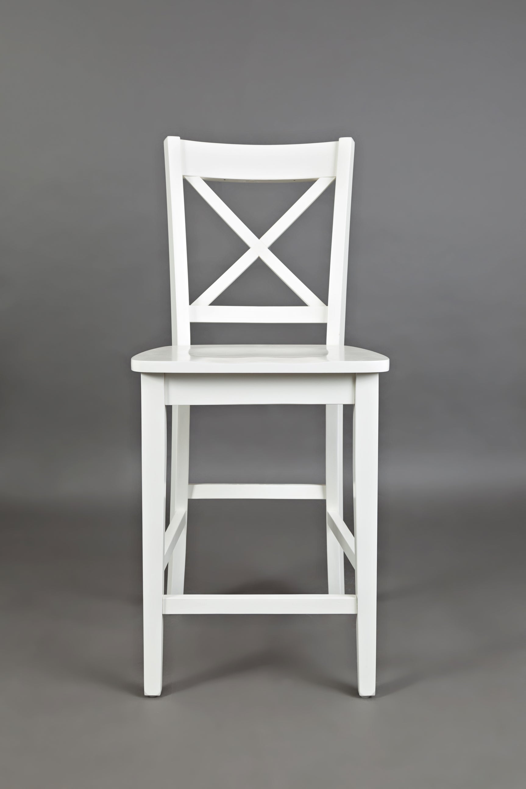 Simplicity Paperwhite X Back Stool (Set of 2) - Ornate Home