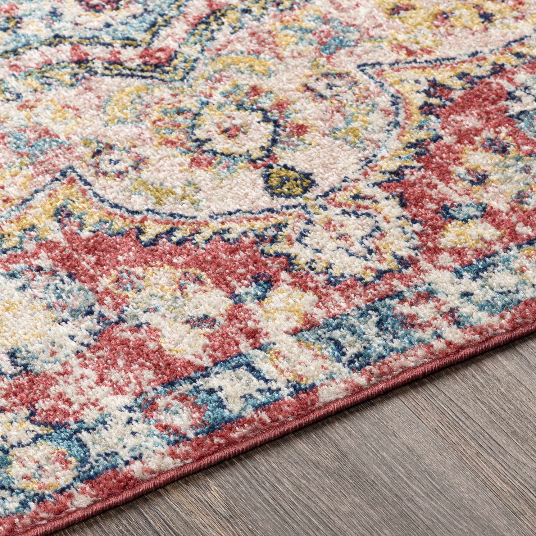 Simsbury Red Area Rug - Ornate Home