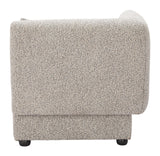 Simu Dune Greige Corner Chair - Ornate Home