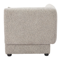 Simu Dune Greige Corner Chair - Ornate Home