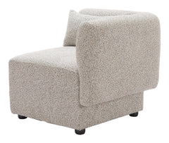Simu Dune Greige Corner Chair - Ornate Home