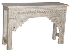 Sinai Heritage Cream Console Table - Ornate Home