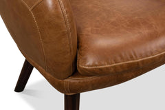 Sinclair Brown Arm Chair - Ornate Home