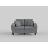 Sinclair Chocolate Loveseat - Ornate Home