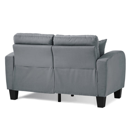 Sinclair Gray Loveseat - Ornate Home