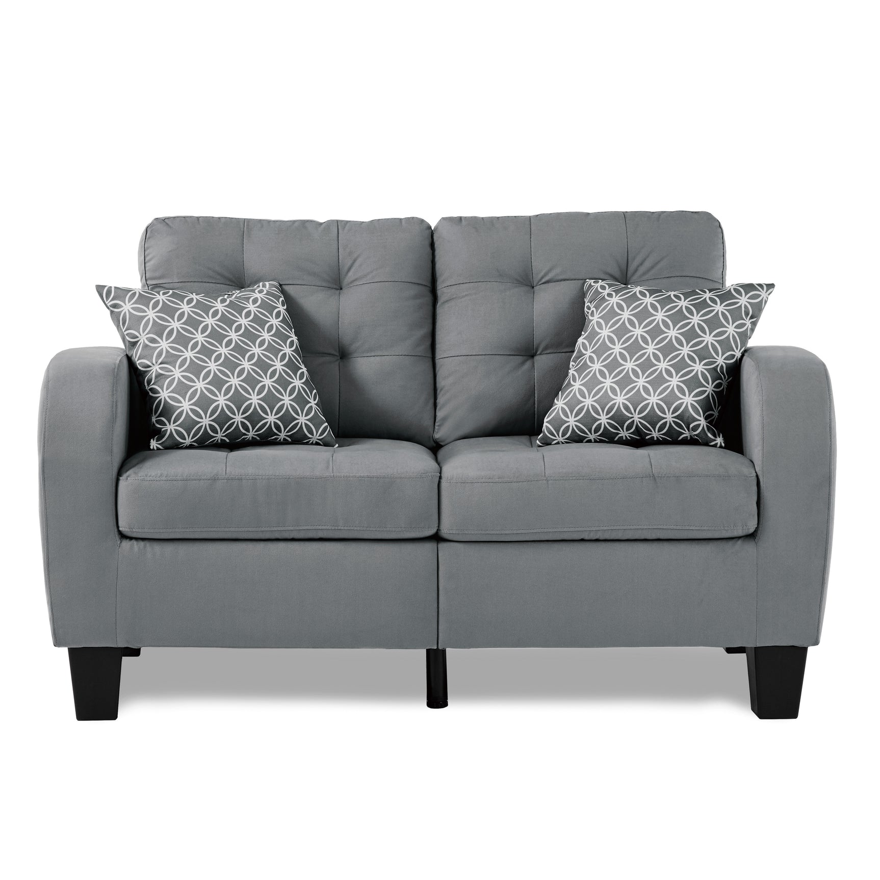 Sinclair Gray Sofa & Loveseat - Ornate Home