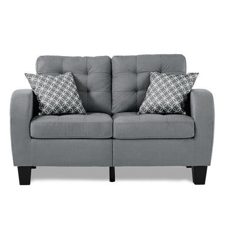 Sinclair Gray Sofa & Loveseat - Ornate Home