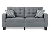 Sinclair Gray Sofa - Ornate Home