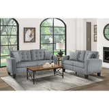 Sinclair Gray Sofa - Ornate Home