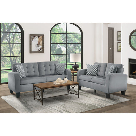Sinclair Gray Sofa - Ornate Home
