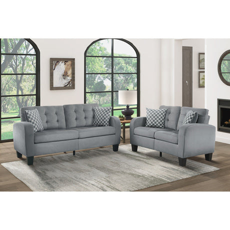 Sinclair Gray Sofa - Ornate Home
