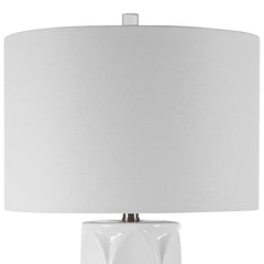 Sinclair White Table Lamp - Ornate Home
