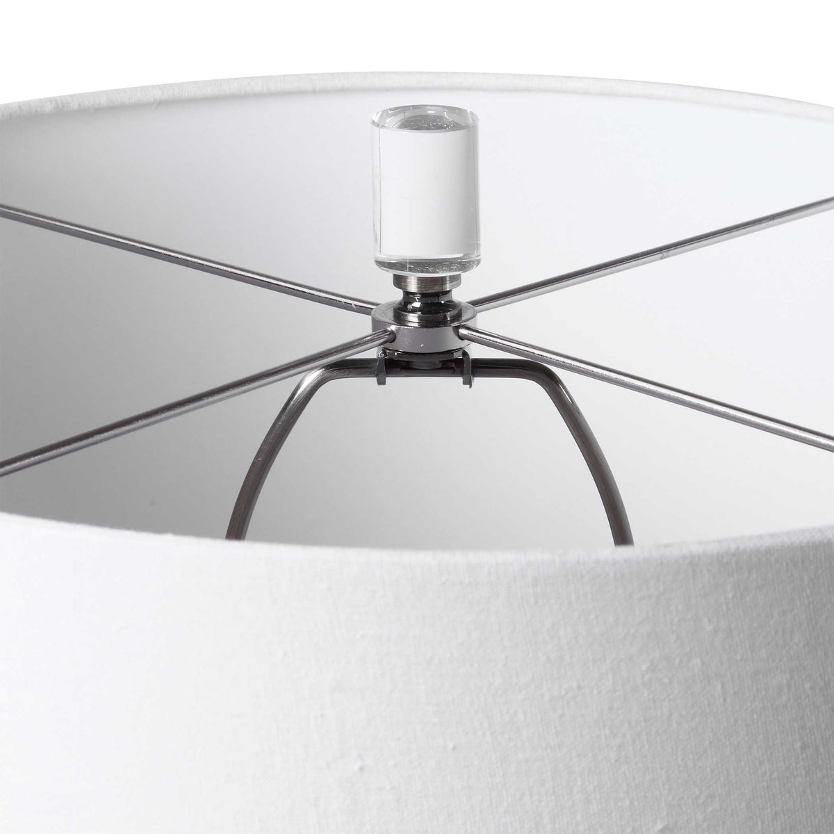 Sinclair White Table Lamp - Ornate Home