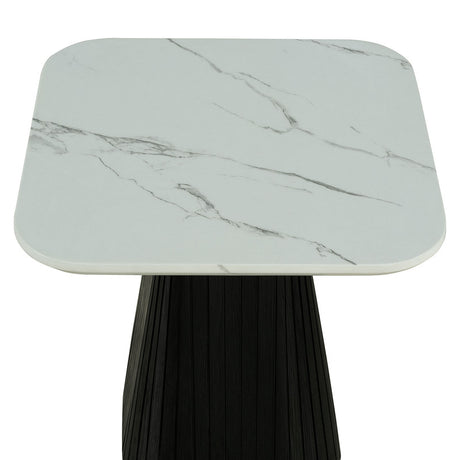 Sindal Black End Table - Ornate Home