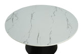 Sindal Black Round Cocktail Table - Ornate Home