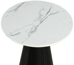Sindal Black Round End Table - Ornate Home