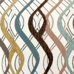 Sine Beige/Multi 18x18 Pillow (Set of 2) - Ornate Home