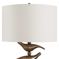 Sing Song Bronze Table Lamp - Ornate Home
