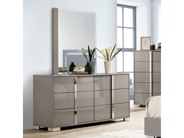 Sinistra Beige Dresser - Ornate Home