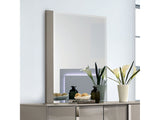 Sinistra Beige Mirror - Ornate Home