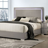 Sinistra Beige Queen 5 Piece Bedroom Set w/2 Nightstands - Ornate Home