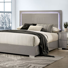 Sinistra Beige Queen 5 Piece Bedroom Set w/Chest - Ornate Home