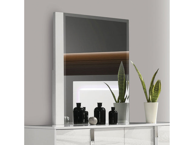 Sinistra White Mirror - Ornate Home