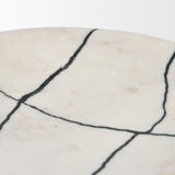 Sintessi White Round Marble Decorative Bowl - Ornate Home