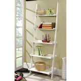 Sion White Ladder Shelf - Ornate Home