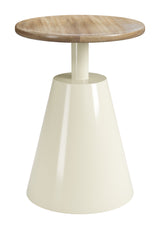 Sira Natural & Ivory Side Table - Ornate Home