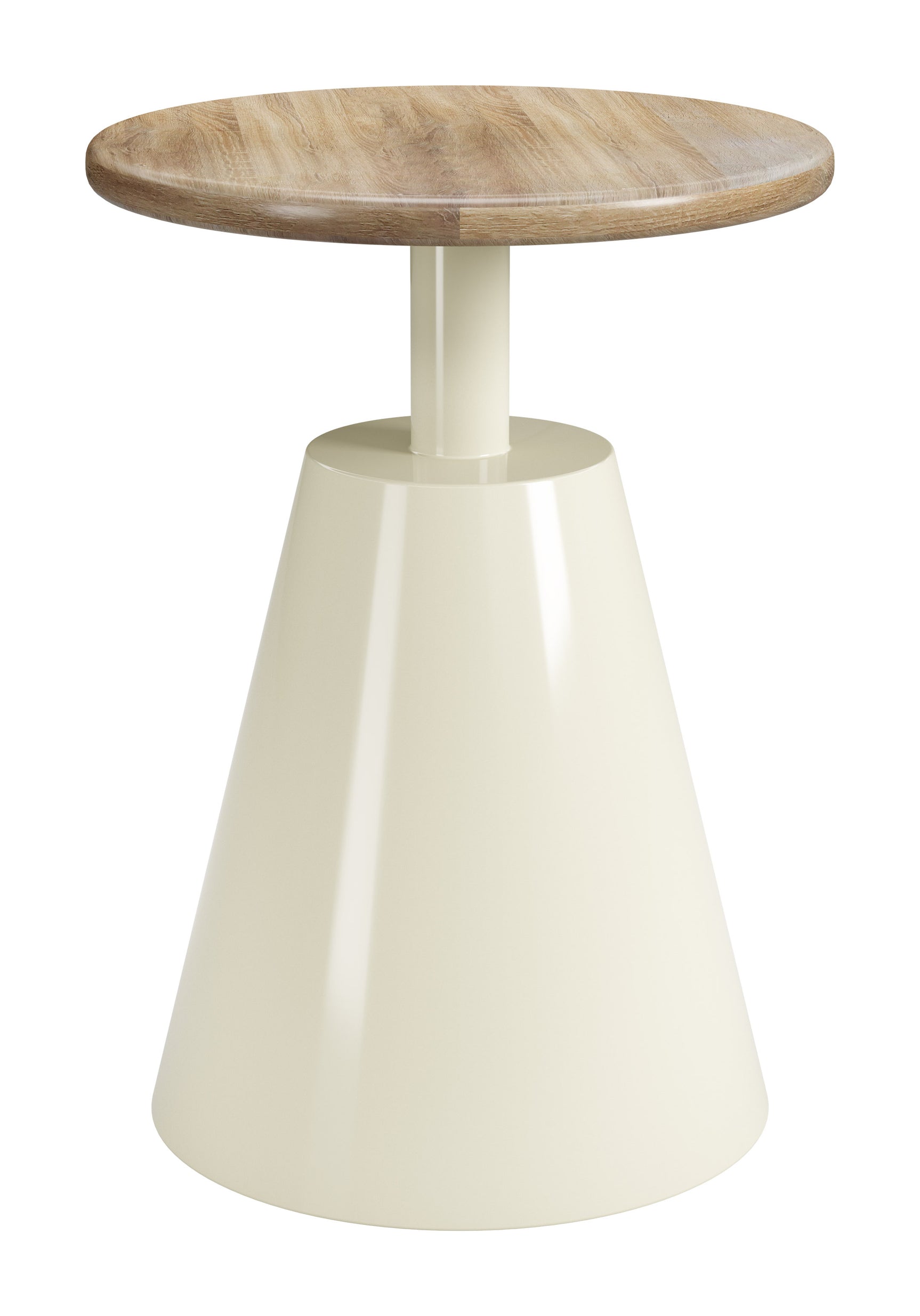 Sira Natural & Ivory Side Table - Ornate Home
