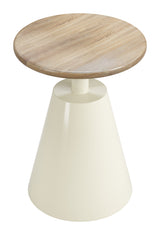 Sira Natural & Ivory Side Table - Ornate Home