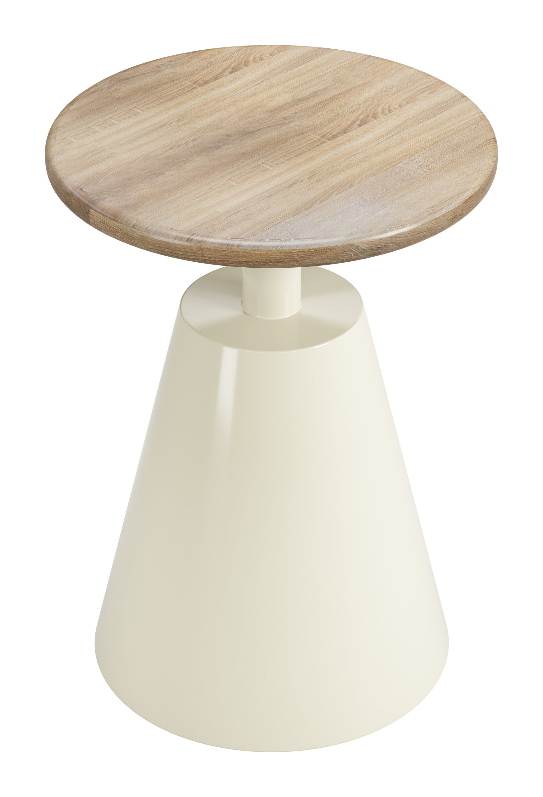 Sira Natural & Ivory Side Table - Ornate Home