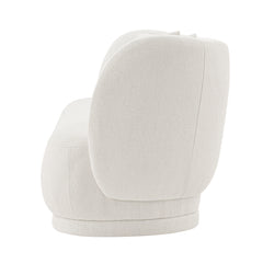 Siri 2 Piece Sofa and Accent Chair Set in Cream - Ornate Home