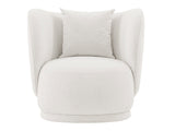 Siri Accent Chair in Cream - Ornate Home