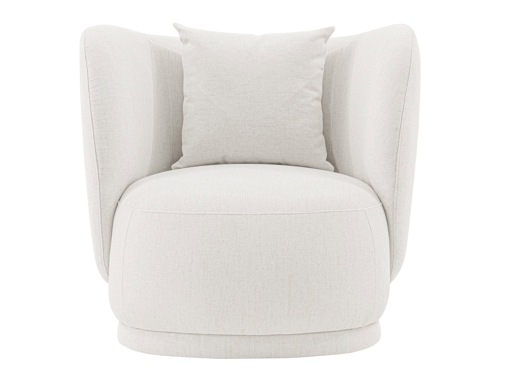 Siri Accent Chair in Cream - Ornate Home