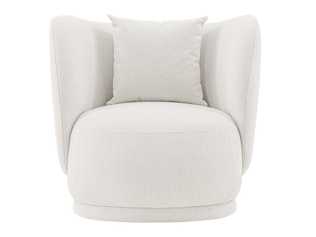 Siri Accent Chair in Cream - Ornate Home