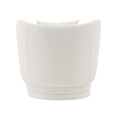 Siri Accent Chair in Cream (set of 2) - Ornate Home