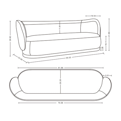 Siri Sofa in Wheat - Ornate Home