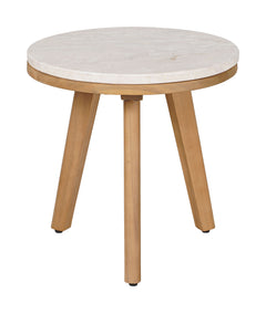 Siro Natural Outdoor Side Table - Ornate Home